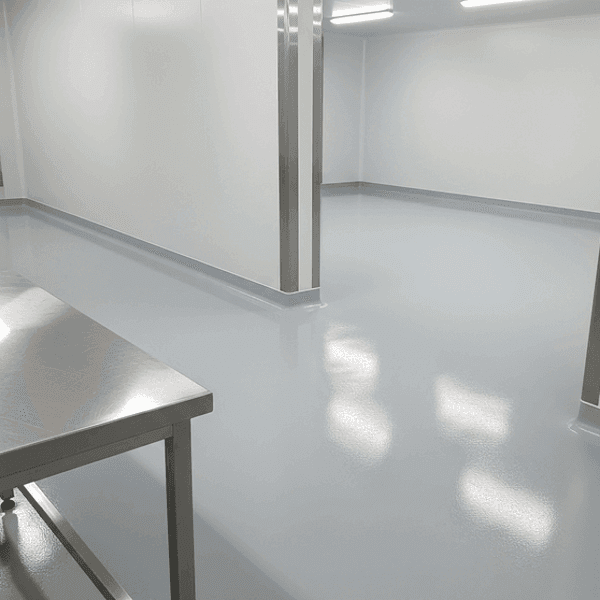 Sol en résine époxy pour l'industrie agroalimentaire