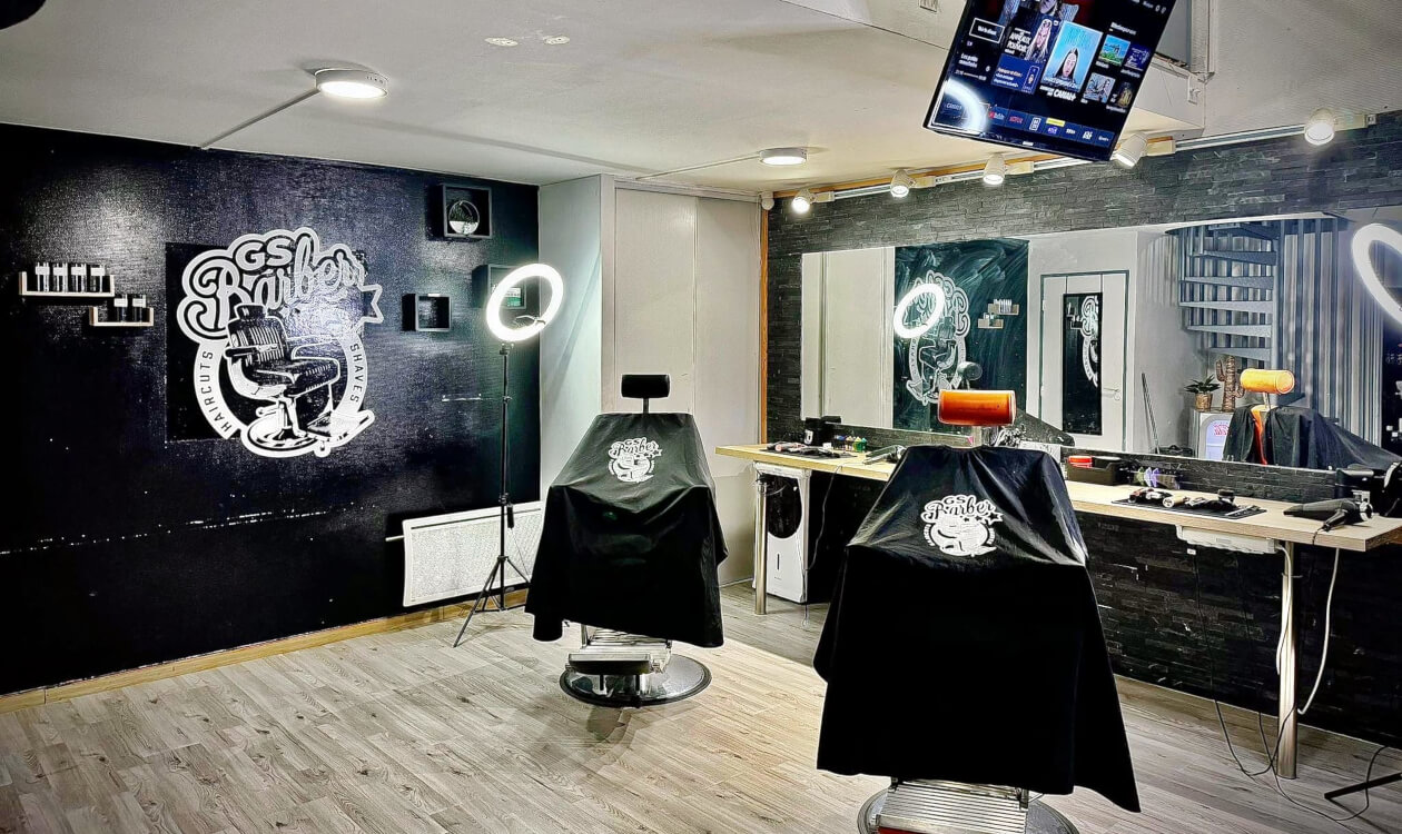 Un salon de coiffure à Niort avant la pose de la résine époxy